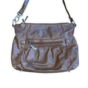 Stone Mountain shoulder bag/ purse brown medium size